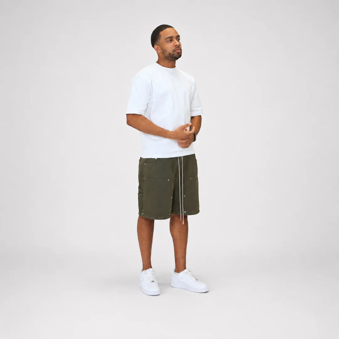 the carpenta' shorts - khaki - Image 3
