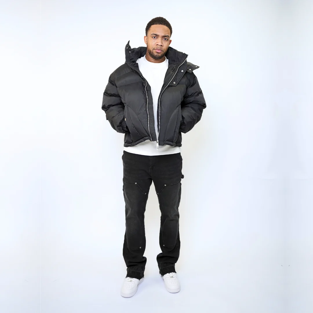 the flared carpenta' jeans - black - Image 3