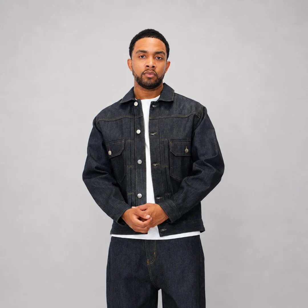 the raw denim jacket - Image 4
