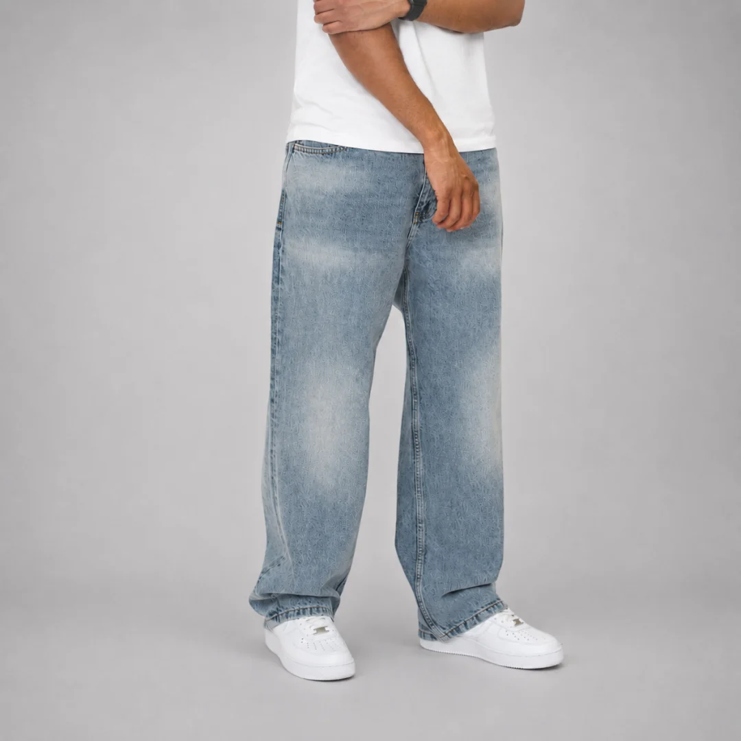 the straight leg jeans - light blue - Image 4